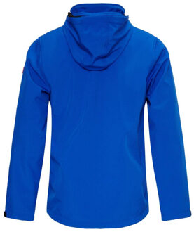 Soft shell jas heren - maat L Blauw