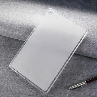 Soft Silicon Cover Voor Samsung Galaxy Tab A7 10.4 T500/505 Clear Tpu Shock-Proof Case Cover teclados Accesorios # P40 Grijs
