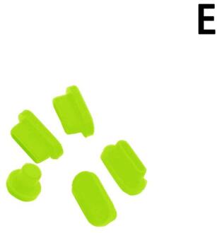 Soft Silicon Voor Macbook Air 13 M1 Chip A2337 Air 13 A2179 Stof Plug Usb-poorten Anti-Stof Plug 2 Pak/partij