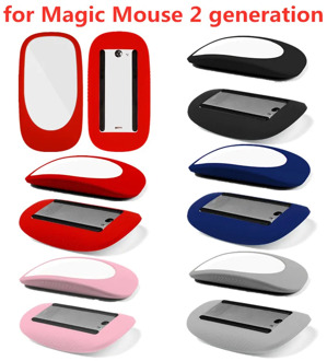Soft Silicone Mouse Protective Case for Magic Mouse 2 Gen Accessories Quick Release Anti-scratch Shell Skin Housing Cover