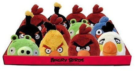 Soft toy "Angry Birds bird", 12 cm