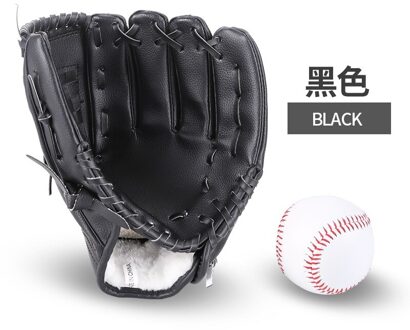 Softbal Accessoires Lederen Honkbal Handschoenen Mannen Linkerhand Softbal Bat Handschoen Apparatuur Guante De Beisbol Honkbal Apparatuur pruim / 11.5 inches