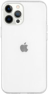 Softcase Backcover iPhone 12 Pro Max hoesje - Transparant