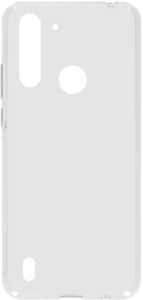 Softcase Backcover Motorola Moto G8 Power Lite hoesje - Transparant