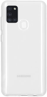 Softcase Backcover Samsung Galaxy A21s hoesje - Transparant