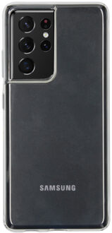 Softcase Backcover Samsung Galaxy S21 Ultra hoesje - Transparant