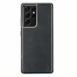 Softcase Backcover Samsung Galaxy S21 Ultra hoesje - Transparant