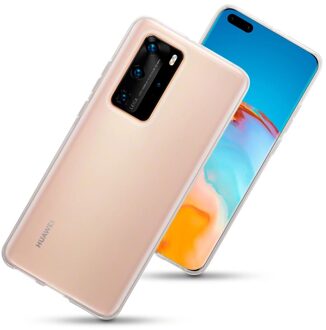 Softcase hoes - Huawei P40 Pro - Transparant