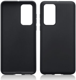 Softcase hoes - Huawei P40 - Zwart