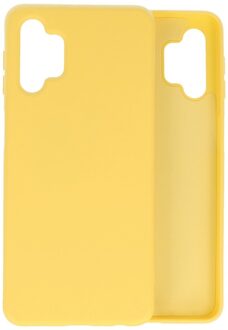 Softcase hoes -  Samsung Galaxy A32  - Geel