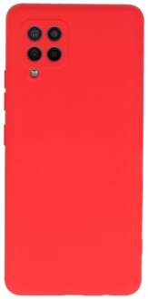 Softcase hoes -  Samsung Galaxy A42  - Rood