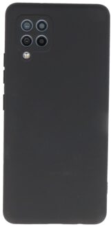 Softcase hoes -  Samsung Galaxy A42  - Zwart