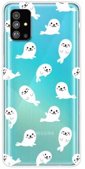 Softcase hoes - Samsung Galaxy S20 Plus - Zeehonden