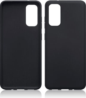 Softcase hoes - Samsung Galaxy S20 - Zwart