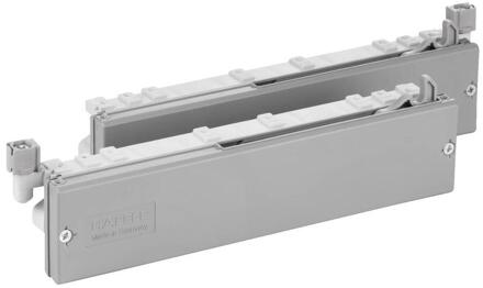 Softclosing Genua - 2 Stuks - Metaal - Grijs