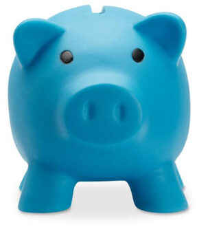 Softco spaarvarken Blauw - One size