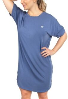 Softness Modal Big Shirt * Actie * Blauw,Bruin,Lila,Roze,Versch.kleure/Patroon,Rood,Wit - X-Small,Small,Medium