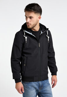 softshell blouson Heren zwart