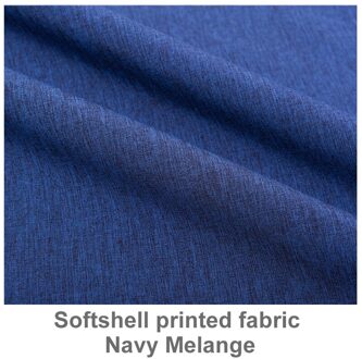 Softshell Waterafstotend Tpu Bonding Gedrukt Jas Stof Leaf Print Stof Sneeuw Jas Stof Trekking Jas Stof Diy 10cm customized / marine