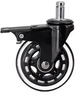 softwiel met rem 5 stuks