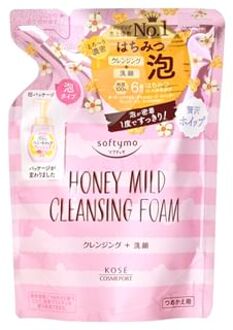 Softymo Honey Mild Cleansing Foam 170ml Refill