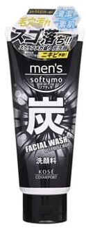 Softymo Men's Facial Wash Wild Scrub 130g