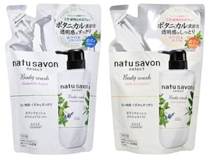 Softymo Natu Savon Select Body Wash Chammoile & Pear - 360ml Refill