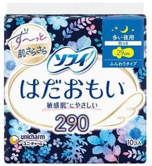 Sofy Hadaomoi Night Wing Feminine Pads 29cm 10 pcs