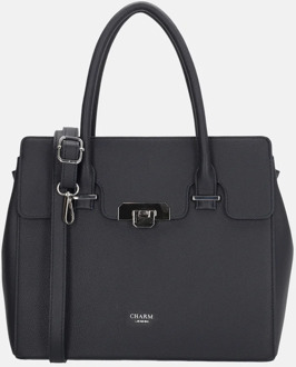 Soho handtas classic L blauw