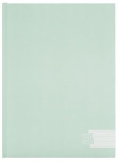 Soho pastel schrift harde kaft a5 gelinieerd, assorti