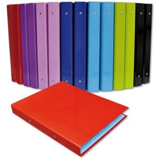 Soho trend ringband a4 4-rings assorti