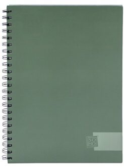 Soho urban dummyboek harde kaft a4 spiraal, assorti
