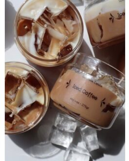 Sois belle iced coffee, geurkaars