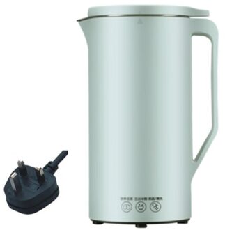 Sojamelk Machine Mini Sojamelk Maker Soja-melk Elektrische Juicer Blender Rijst Plakken Maker Filter-Gratis groen / VS