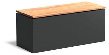 Sokkel aluminium 100x40x43 cm + zitting