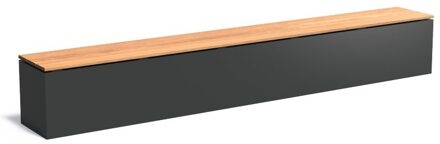 Sokkel aluminium 300x40x43 cm + zitting