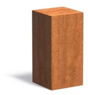 Sokkel cortenstaal 30x30x60 cm
