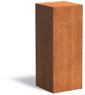 Sokkel cortenstaal 40x40x100 cm