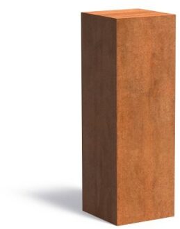 Sokkel cortenstaal 40x40x120 cm