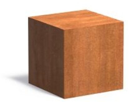 Sokkel cortenstaal 40x40x40 cm