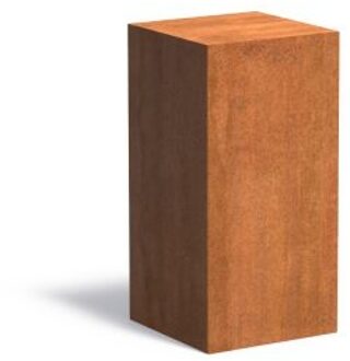 Sokkel cortenstaal 40x40x80 cm