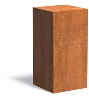 Sokkel cortenstaal 50x50x100 cm