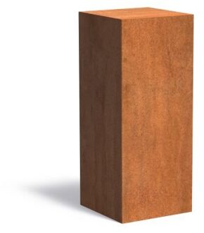 Sokkel cortenstaal 50x50x120 cm