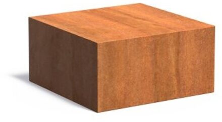 Sokkel cortenstaal 80x80x40 cm