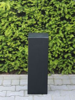 Sokkel light cement, zwart, 60x30x30 cm