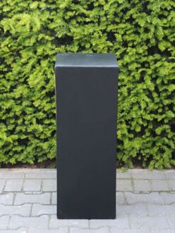 Sokkel light cement, zwart, 80x40x40 cm