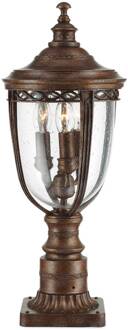 Sokkellamp English Bridle, brons