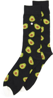 Sokken Avocados Socks Zwart Maat:S (38-41)