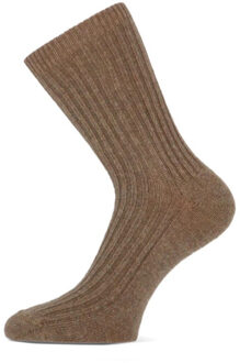 sokken cashmere geen unisex - maat 39-42 Beige