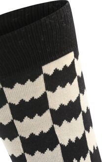 Sokken Dizzy Check Zwart